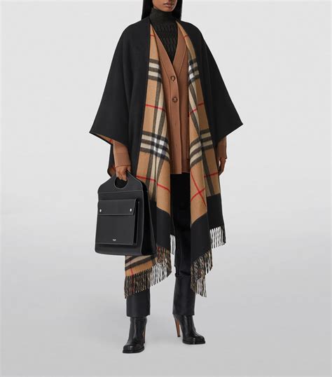 burberry winterjassen|burberry cashmere cape coat.